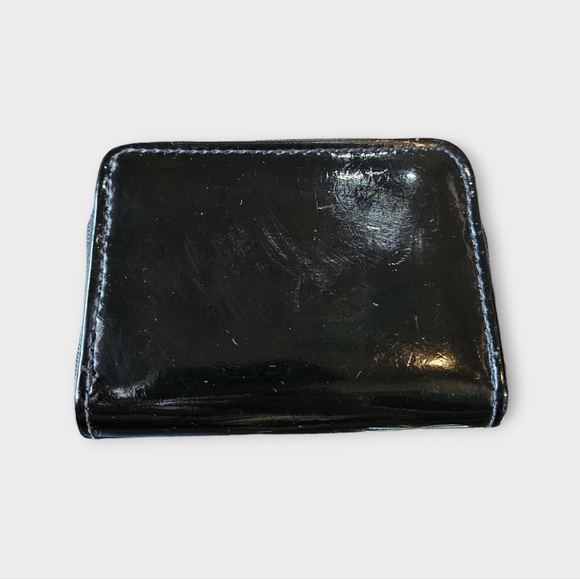 Dior Beauty Black Patent Leather Zip Around Wallet w/ Cardholder - Picture 5 of 5